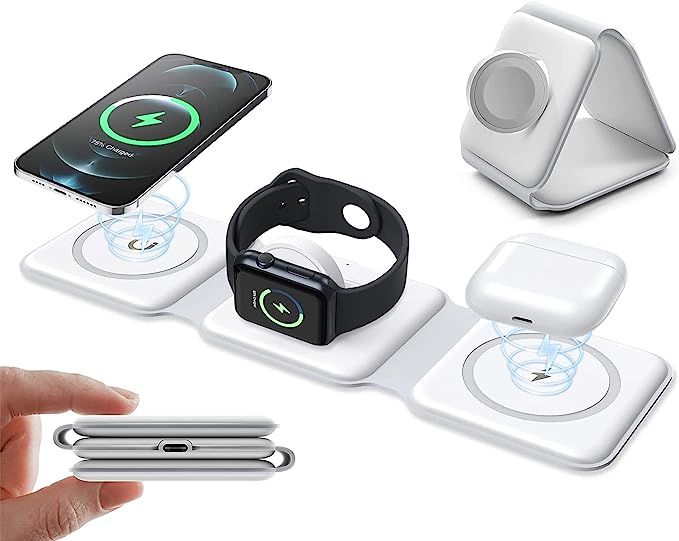Fast Charging Foldable 3-in-1 Wireless Charger